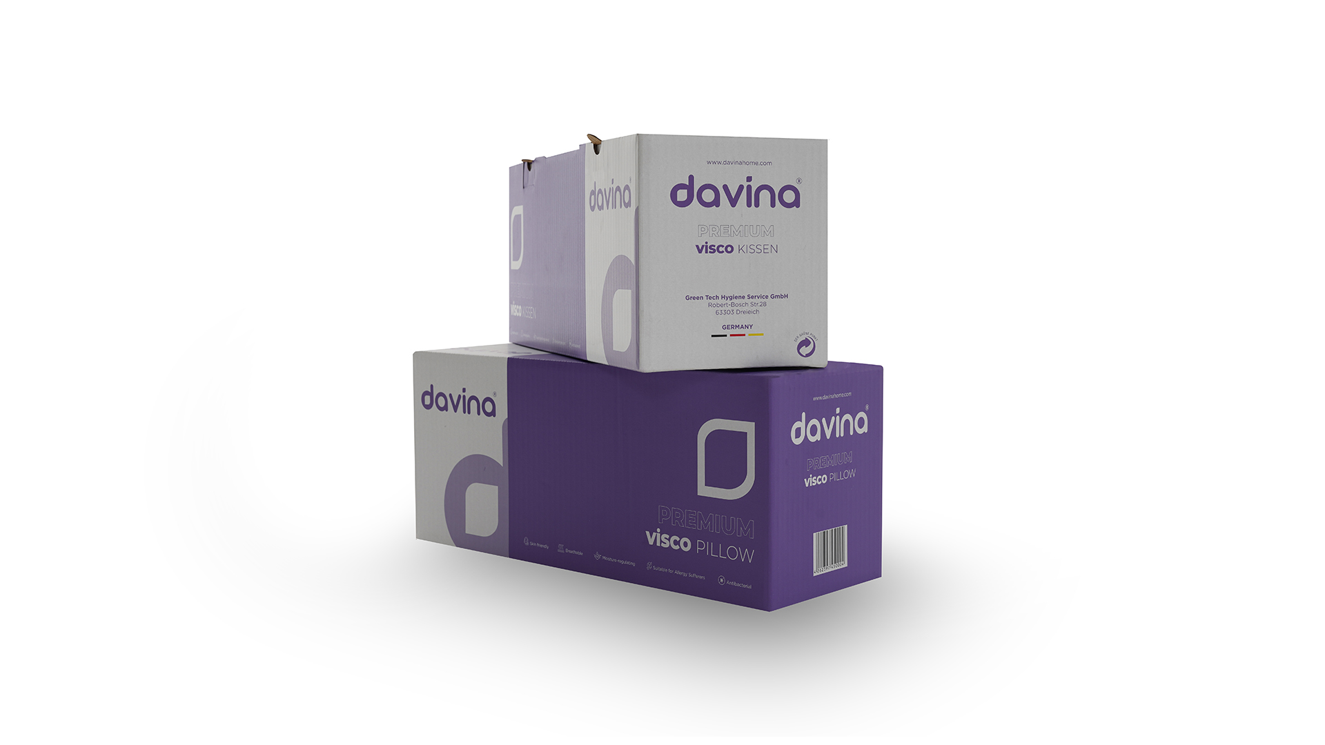 Davina Premium Visco Pillows 3